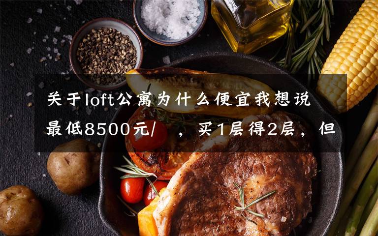 关于loft公寓为什么便宜我想说最低8500元/㎡，买1层得2层，但我劝你谨慎