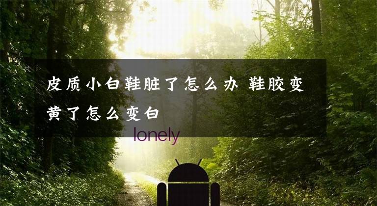 皮质小白鞋脏了怎么办 鞋胶变黄了怎么变白