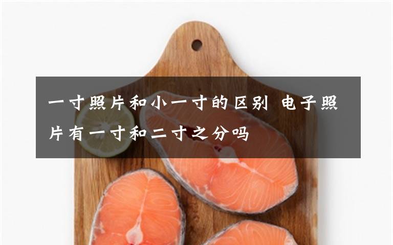 一寸照片和小一寸的区别 电子照片有一寸和二寸之分吗