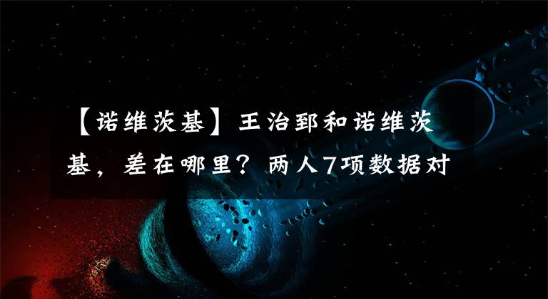 【诺维茨基】王治郅和诺维茨基，差在哪里？两人7项数据对比，答案一目了然