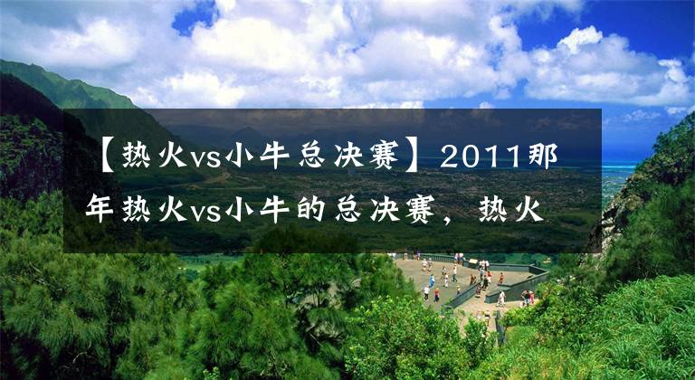 【热火vs小牛总决赛】2011那年热火vs小牛的总决赛，热火是怎么输给小牛的？