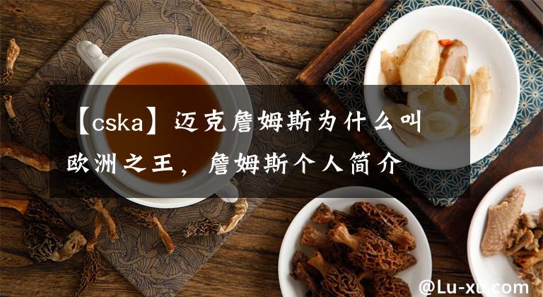 【cska】迈克詹姆斯为什么叫欧洲之王，詹姆斯个人简介