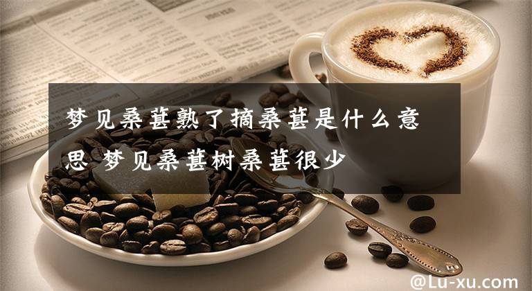 梦见桑葚熟了摘桑葚是什么意思 梦见桑葚树桑葚很少