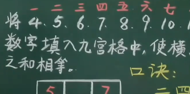 九宫格怎么填 九宫格最快解法图