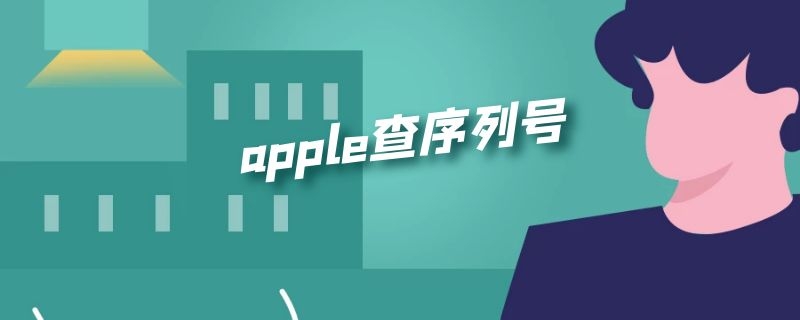 apple查序列号 apple如何查序列号