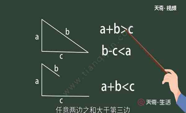 三角形边的关系 三角形三边关系 三角形三边有怎样的关系
