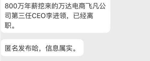 万汇网 800万年薪留不住一个CEO，万达电商接二连三换帅问题出在哪？