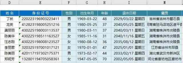 excel常用函数汇总 Excel会计常用的21个函数大全