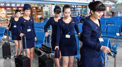 朝鲜空姐 朝鲜空姐新版制服长什么样？世界各国的空姐制服盘点哪国最好看