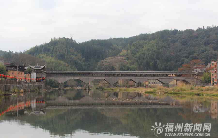 屏南万安桥 宁德屏南万安桥：廊桥故里 青绿乡愁