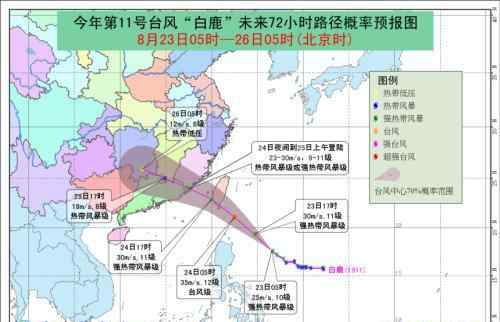 巴士海峡在哪 2019年台风白鹿最新路径到哪了？台风白鹿会在哪里登陆最新消息