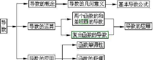 高中数学资源网 高考资源网数学：高考考点“导数知识网络图”