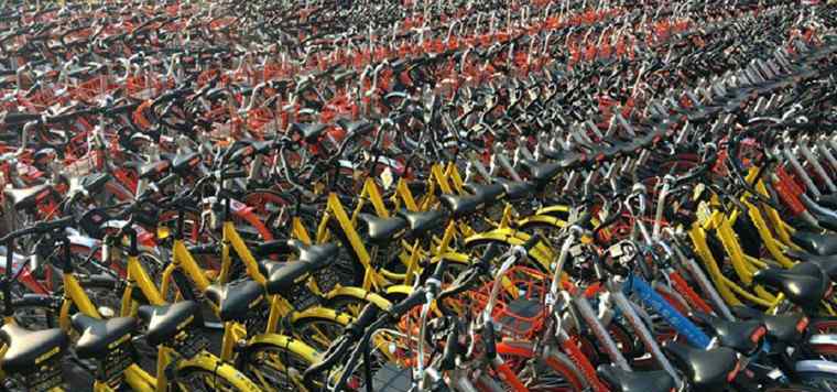 南京共享单车死城 南京共享单车死城 共享单车企业接连倒闭发展前景低