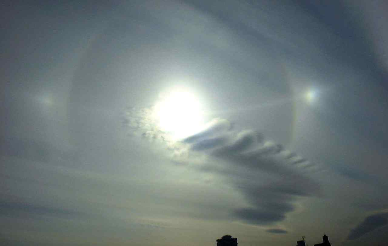 地震前的异常现象 地震前天气的异常图片 地震前兆天空图片