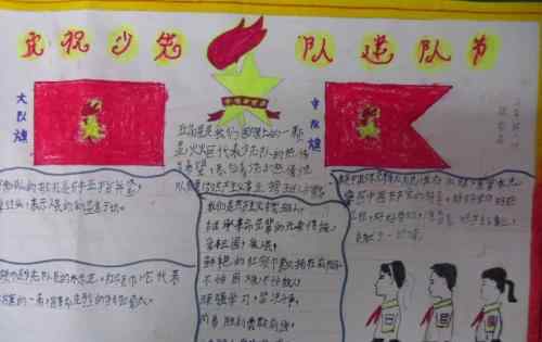少年先锋队手抄报 少先队手抄报图片简单又漂亮