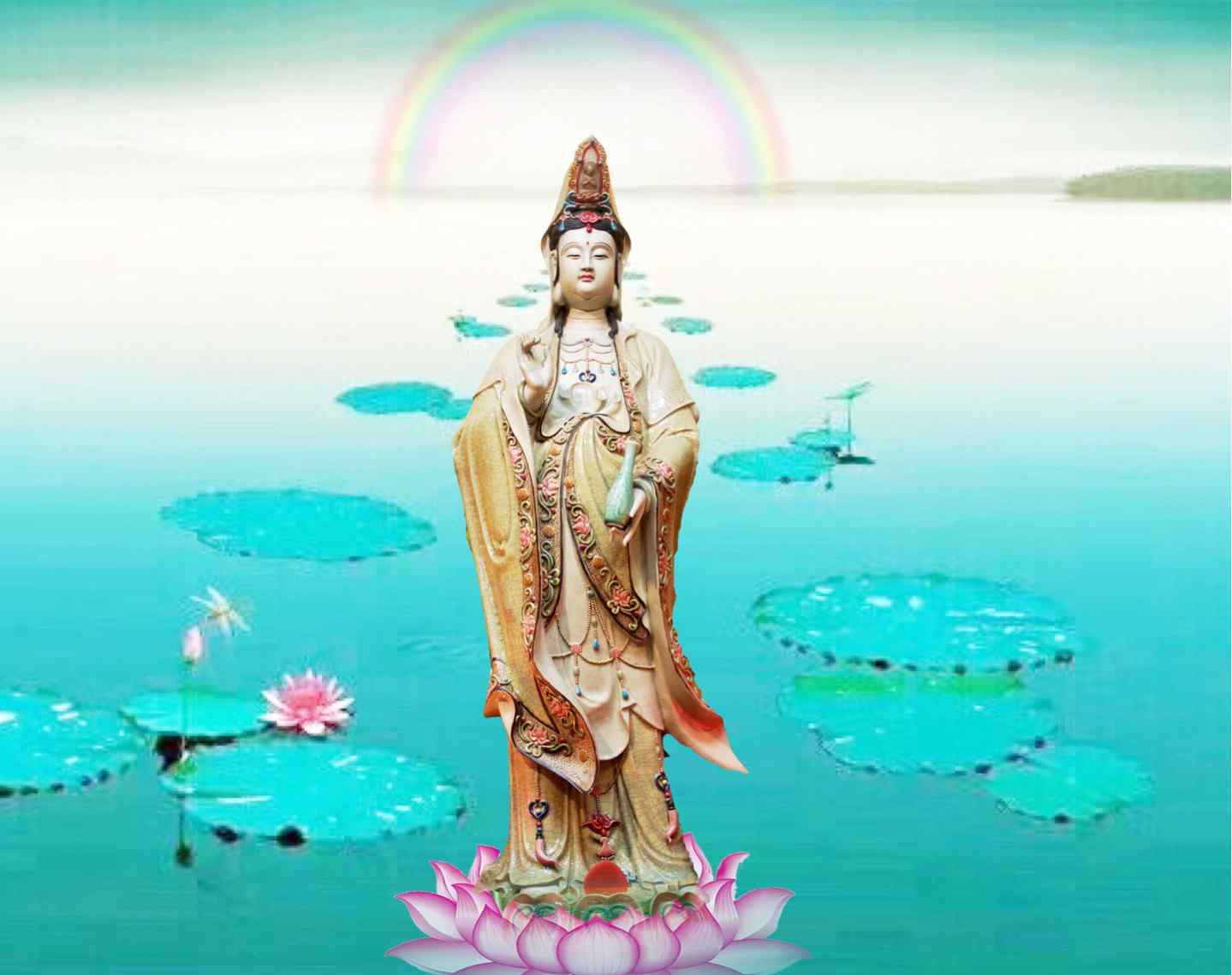真正观音菩萨图片大全 100张漂亮的观世音菩萨图片