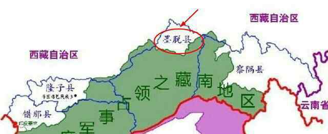 中国藏南地图 藏南地区地图