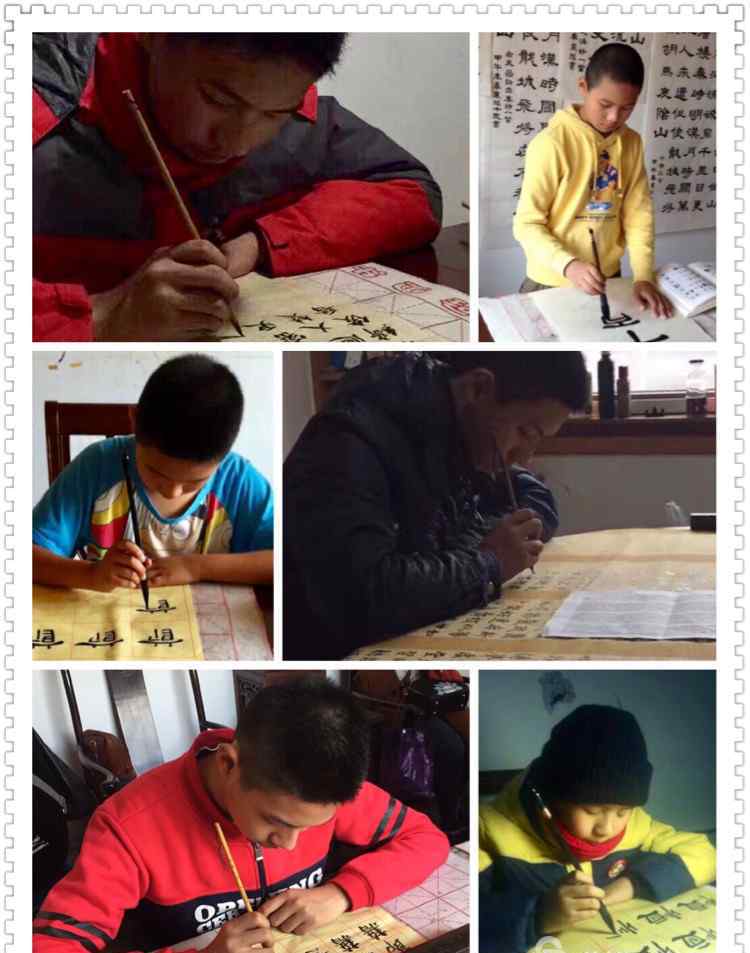 王东旭 王东旭：一个有希望的书法少年