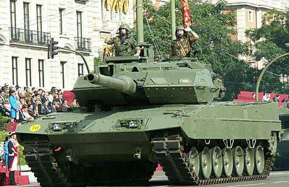 法国豹2A6主战坦克豹2大家族的全新改进版号
