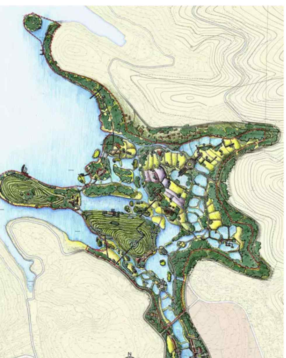 建筑风水案例 湿地规划设计案例及建筑风水剖析