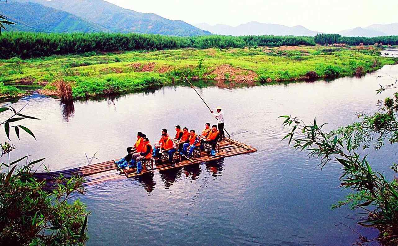 余杭漂流 余杭双溪漂流