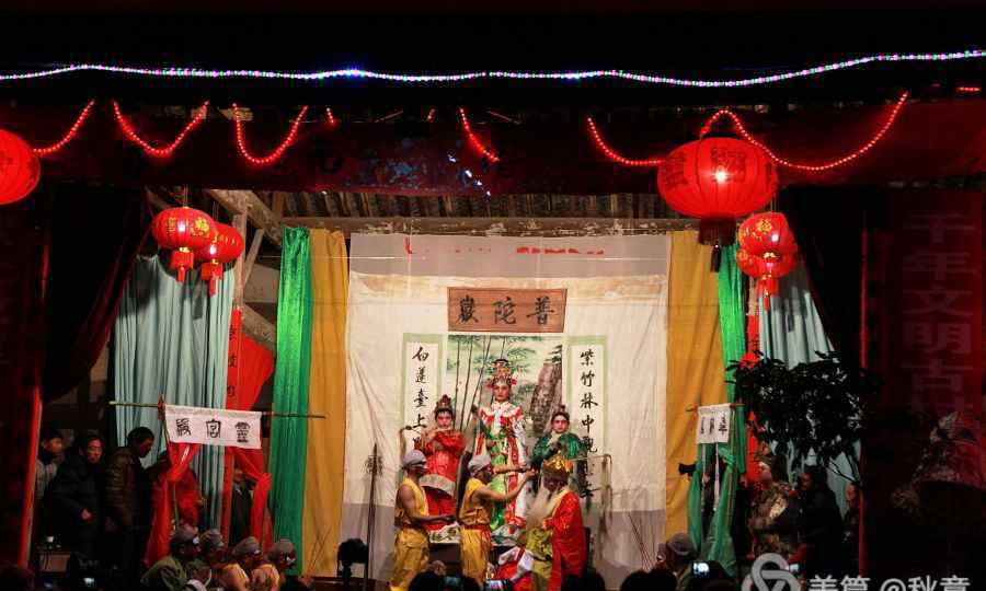 叶村叠罗汉 歙县叶村古老的叠罗汉表演一一24种造型精彩纷呈