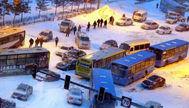 沈阳暴雪 2007年3月5日沈阳的大暴雪