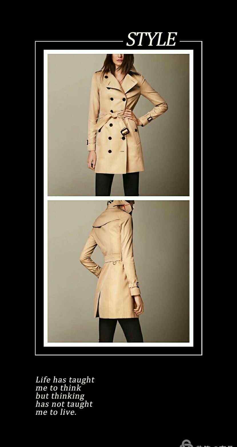 桑德琳 小谈Burberry家【Heritage trench】风衣的
