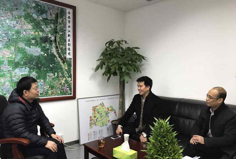 郭氏集团 李铁军副主任会见郭氏投资集团西北公司副总经理肖亚珠一行