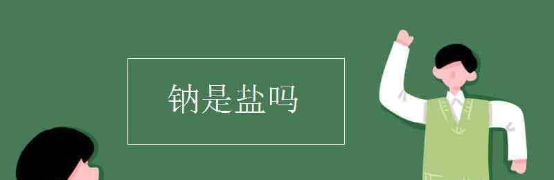 钠是盐吗 钠是盐吗