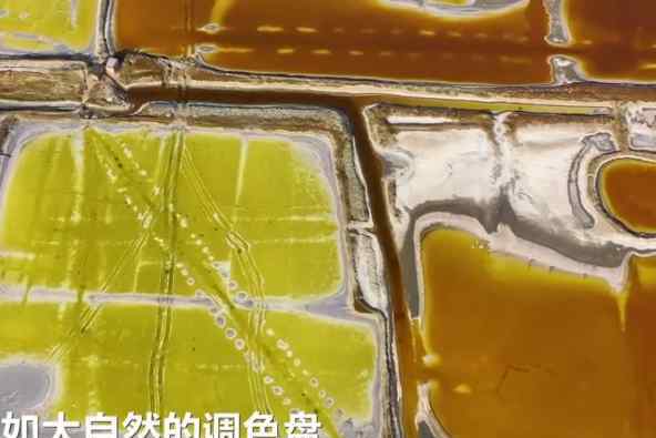 七彩调色板 山西运城盐湖宛如七彩调色盘美到爆，七彩盐湖适合几月份去，盐湖是怎么形成的