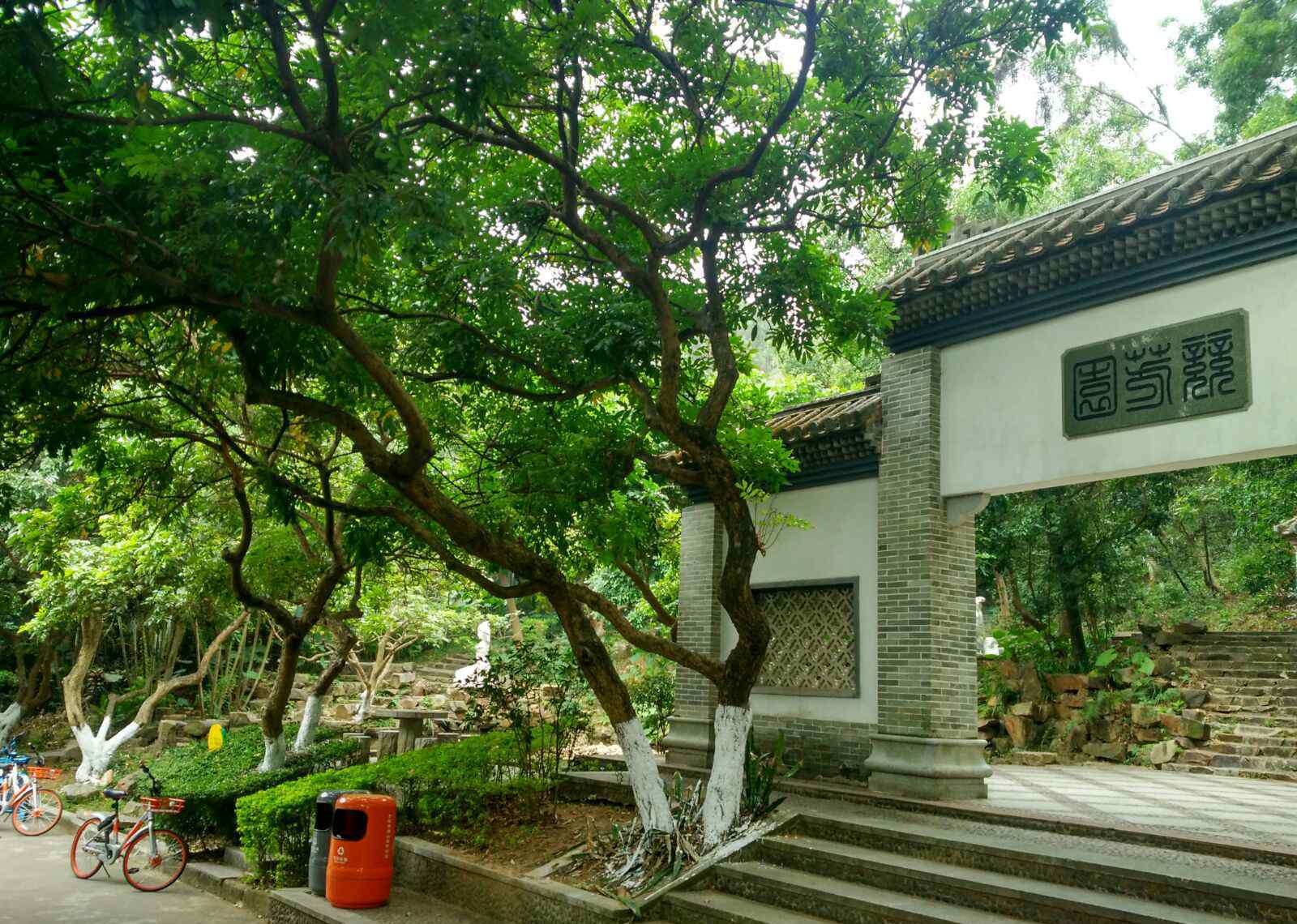 虎英公园 东莞市虎英公园: 中国十大美女雕塑园 作者 程作池