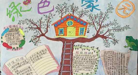 二年级手抄报一等奖 2020最新小学生垃圾分类手抄报一等奖