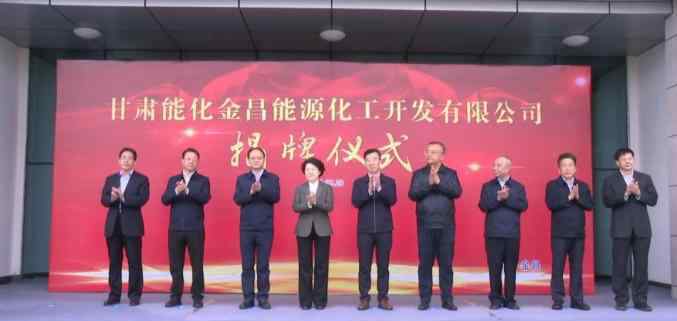 三酸两碱 甘肃能化金昌能源化工开发有限公司举行揭牌仪式