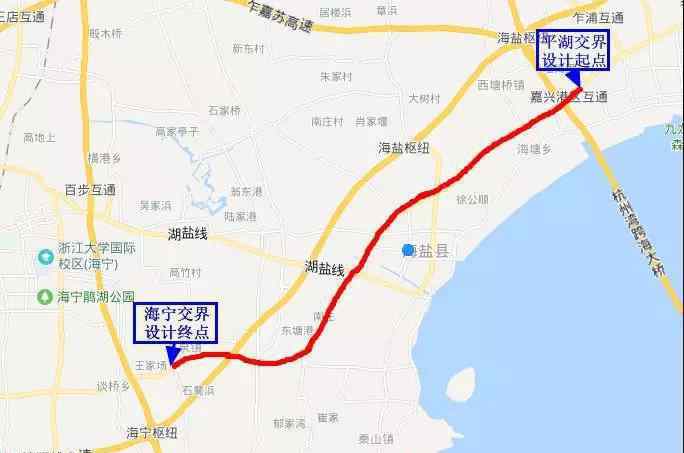 g525 今天，G525海盐段整治工程基本完工，实现主线通车！