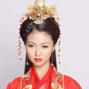把自己照片变成古装 五款漂亮古装发型图片 让你自己在家梳古装发型