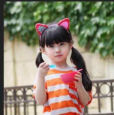 猫耳朵图片大全 小女孩猫耳朵发型图片