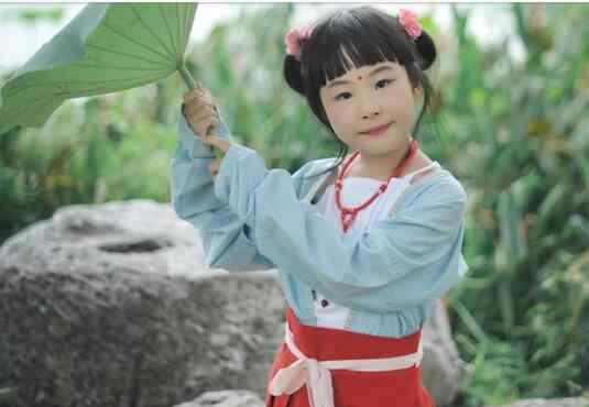 儿童汉服 夏天适合儿童的汉服发型