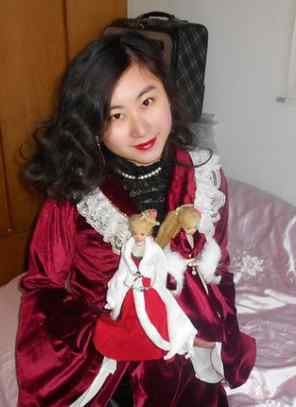 戴颖 南大旗袍女神戴颖复古发型造型