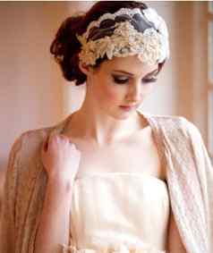 冬季礼服 冬季新娘礼服发型 优雅又高贵