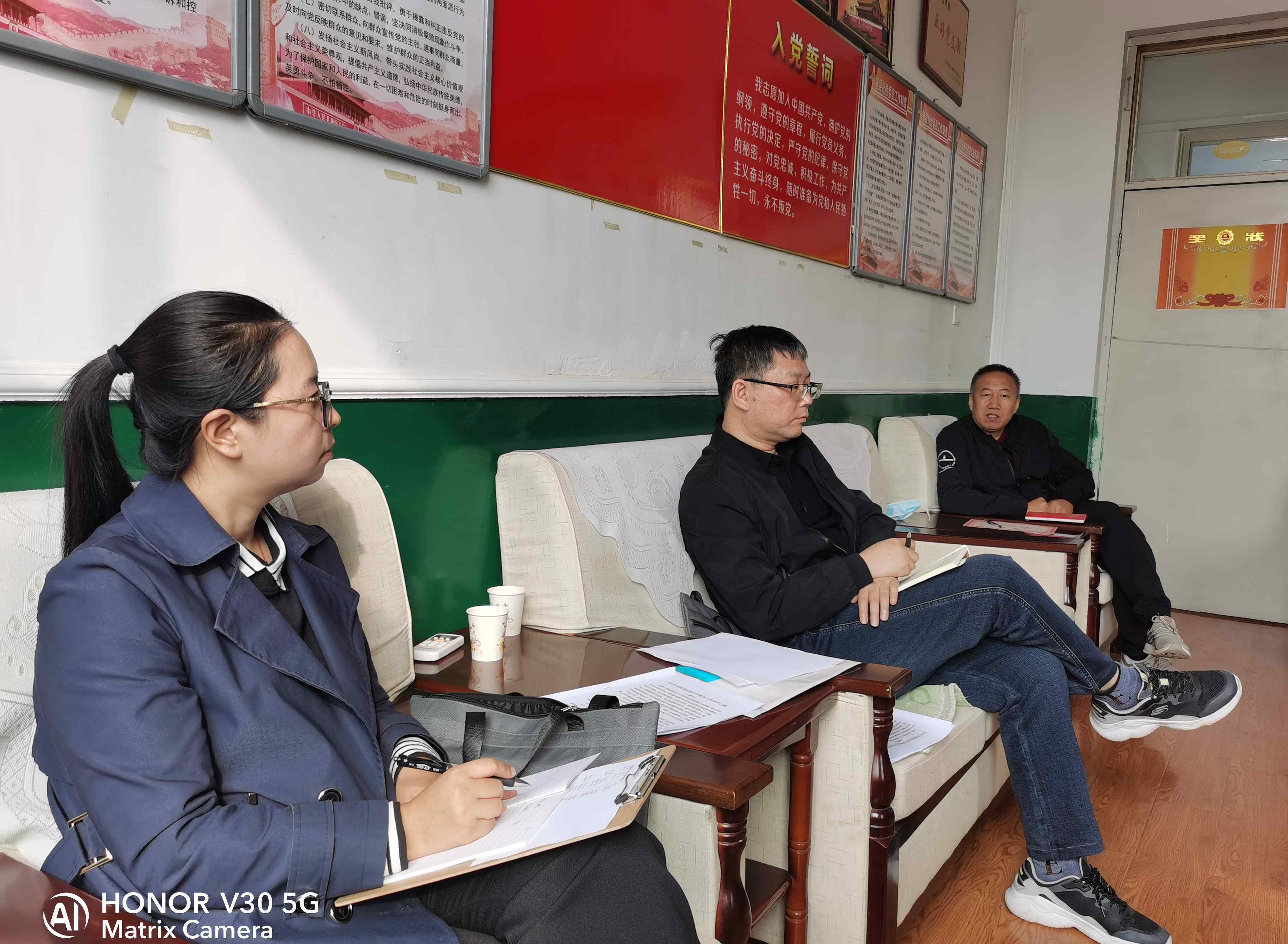 郭艳红 “寒冬将至，温暖先临”雄县教师发展中心教研员莅临苟各庄中学指导工作