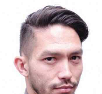 男生侧脸 最新男生帅气侧脸发型大全