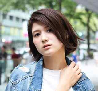 方脸适合的短发发型 方脸女生适合的洋气短发发型 让方脸迅速变潮