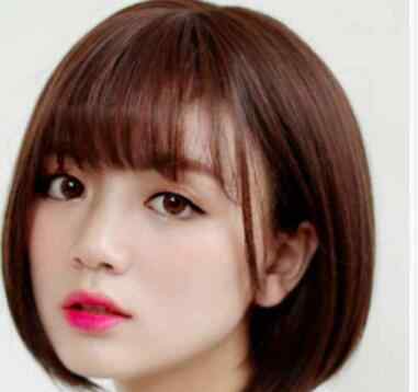 短发图片女小清新自然 女生小清新短发发型图片 想变小清新美女必备