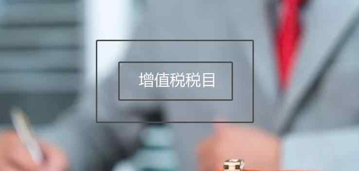 税目是什么 增值税税目是什么意思，增值税税目是干嘛的？