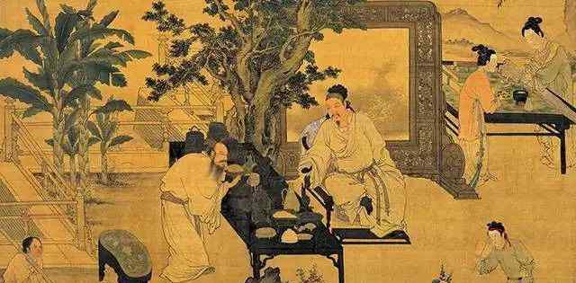 《玩古图》明朝杜堇,台北故宫历史博物馆个人收藏