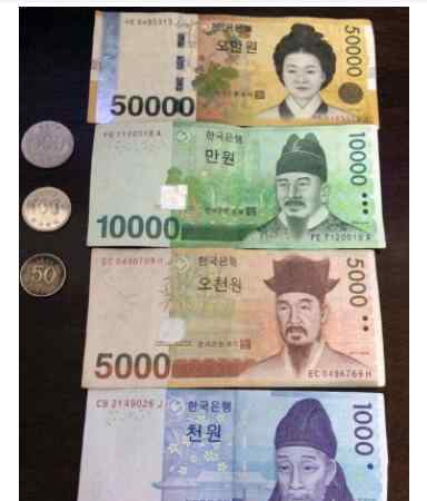 八万韩币等于多少人民币 人民币韩币换算，价值7000韩元的电影票是多少人民币