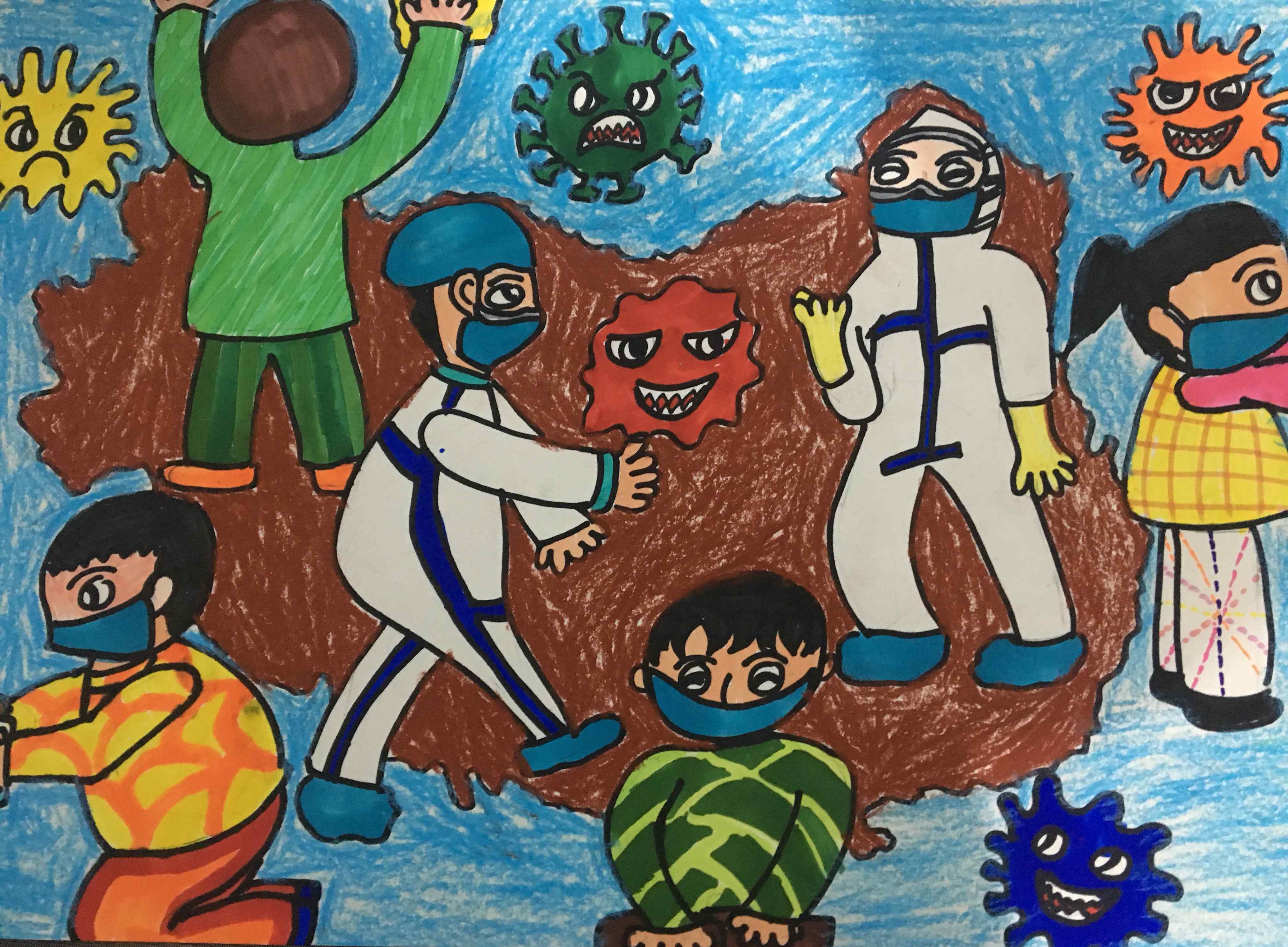 以清明节为主题的画 黄石江东中心小学"我们的节日一清明节"主题儿童画作品展