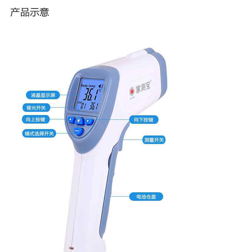 体温枪的正确使用方法 红外体温枪使用方法及注意事项