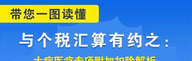 个人所得税专项附加扣除暂行办法 图解个税汇算： 大病医疗专项附加扣除解析